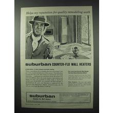 1959 Suburban Counter-Flo Wall Heater Ad - Quality
