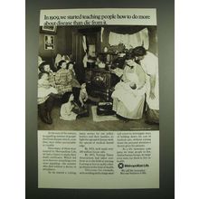 1970 Metropolitan Life Insurance Ad - Do More About Disease Than Die From It