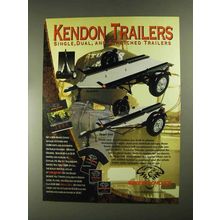 2001 Biker's Choice Kendon Motorcycle Trailers Ad