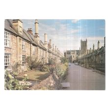 VICAR'S CLOSE, WELLS, SOMERSET .unused vintage postcard J Arthur Dixon =