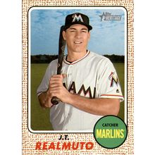 2017 Topps Heritage Baseball J. T. Realmuto #54