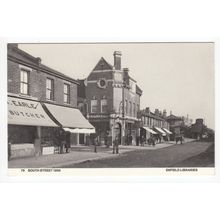 South Street Enfield Libraries Reproduction Postcard London 79