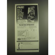 1982 Mec Mayville Engineering Co. Ad - Free! How to reload your own shotshells