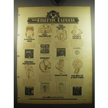 1974 Atlantic Atco Records & Tapes Ad - Bee Gees Mr. Natural; The Persuaders