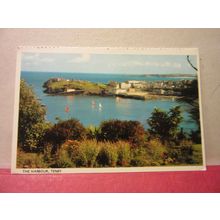 TENBY HARBOUR, PEMBROKESHIRE unused vintage postcard Colourmaster =
