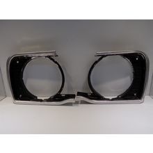 1975 1976 Dodge Dart Headlight Bezels OEM Dart Sport Pair