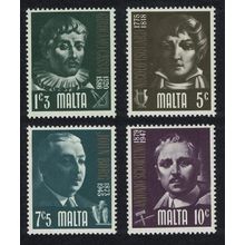 Malta Prominent Maltese 4v 1974 MNH SG#511=515 Sc#475=479