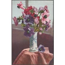 Mohnblumen in Einer Vase, c.1910 - Nenke & Ostermaier AK