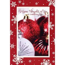 Warm Thoughts of You at Christmas - CHRISTMAS GREETING CARD - 20790