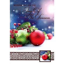 Wishing You All The Joy Of the Season - CHRISTMAS GREETING CARD - 21168