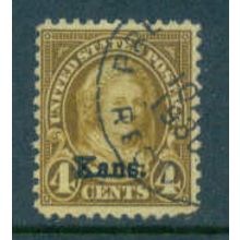 Used 662 4c Martha Washington Barely Clears T0139