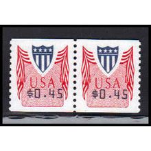 CVP32 45c Shield Very Fine MNH Pair PA5016