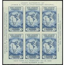 735 3c Byrd Expedition SS Fine MNH L08052
