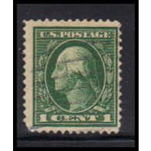 Used 405 1c George Washington Barely Clears K2933