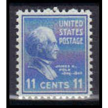 816 11c James Polk Fine MNH B0502