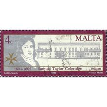 MALTA, Samuel Taylor Coleridge, Grandmaster's Palace, claret 1990, 4c