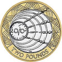 2001 Marconi Wireless £2 Coin