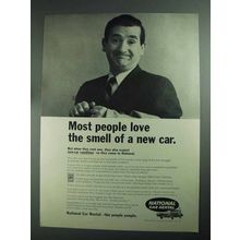 1968 National Car Rental Ad - Most People Love