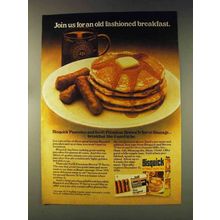 1976 Bisquick & Swift Brown 'N Serve Sausage Ad