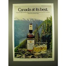 1978 Canadian Mist Whisky Ad - Canada At Its Best