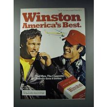1983 Winston Cigarette Ad - America's