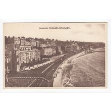 Marine Parade Dawlish Devon Postcard BC1