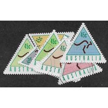 AUS 1994 (SET) (S/A) 'SYMBOLIC KANGAROO' (8v) FINE USED (EBID67-030)