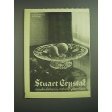 1969 Stuart Crystal Advertisement - Created in Britain by craftsmen