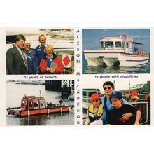 Alison McGregor Ship For Disabled Passengers Hampshire Postcard