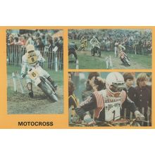 Motocross Jaak Van Velthoven Neil Hudson Superbikes Postcard