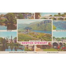 Poplar Avenue Aberfeldy Aerial Birds Eye Real Photo Postcard