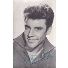 Marty Wilde Celebrity Autograph Series Rare Photo Postcard