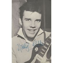 Marty Wilde Celebrity Autograph Series Vintage Photo Postcard