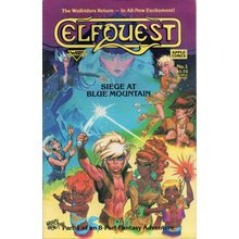 ELFQUEST: SIEGE AT BLUE MOUNTAIN #1 - APPLE PRESS (1987)