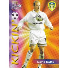 Futera's Leeds Utd 2000 Fans' Selection: Kickin' - Card No. 126, Batty