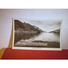 IN DARK LOCH SHIEL, SCOTLAND unused vintage postcard RP =
