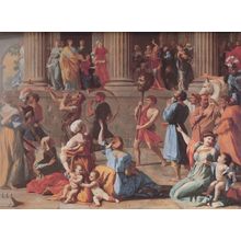 Poussin_The_Triumph_of_David_detail Poster Canvas Movie Film Print A0 A1 A2 A3 A