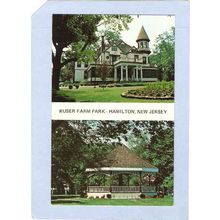 New Jersey Hamilton Kuser Farm Park Mansion & Gazebo~1528