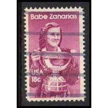 Used 1932 18c Mildred Zaharias Fine W4520