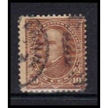 Used 282C 10c Daniel Webster Average A05164