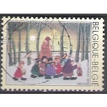 Belgique 1998 Michel 2843 O Cote (2008) 0.50 € Noël Les Rois Mages Cachet rond