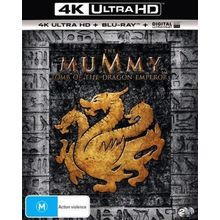 The Mummy Tomb Of Dragon Emperor 4K UHD Blu-ray / Blu-ray | Brendan Fraser | ...