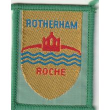 Scout Badge UK - Rotherham Roche - Lot 2 - White Back (BY254)