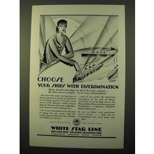 1928 IMM Cruise Ad - Choose Ships with Discrimination