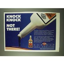 1989 Harley-Davidson Duralt Fuel Additive Ad - Knock