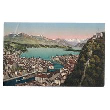 LUZERN, SWITZERLAND unused vintage postcard vgc Lucerne #