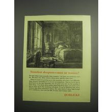 1948 Horlicks Drink Ad - Soundest sleepers - men or women?