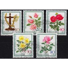 SCHWEIZ SWITZERLAND [1982] MiNr 1236-40 ( O/used ) Pro Juventute