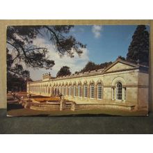 THE ORANGERY, MARGAM PARK, PORT TALBOT, WALES used postcard 1987 pm =