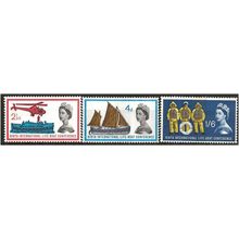 1963 Lifeboats PHOSPHOR Set SG639p-641p Unmounted Mint .